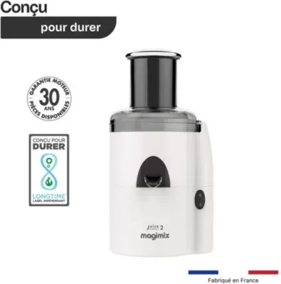 Magimix - Extracteur De Jus 18080f Juice Expert 2 Blanc — vue 6
