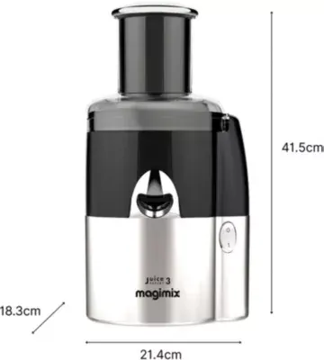 Magimix - Extracteur De Jus 18082f Juice Expert 3 Chrome Et Noir — vue 11