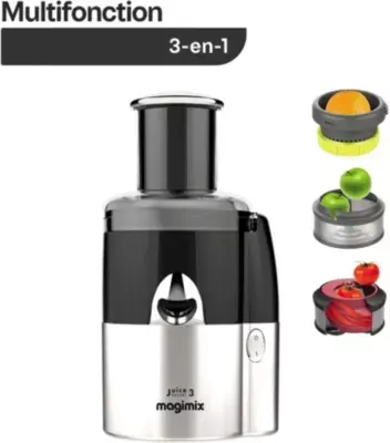 Magimix - Extracteur De Jus 18082f Juice Expert 3 Chrome Et Noir — vue 4