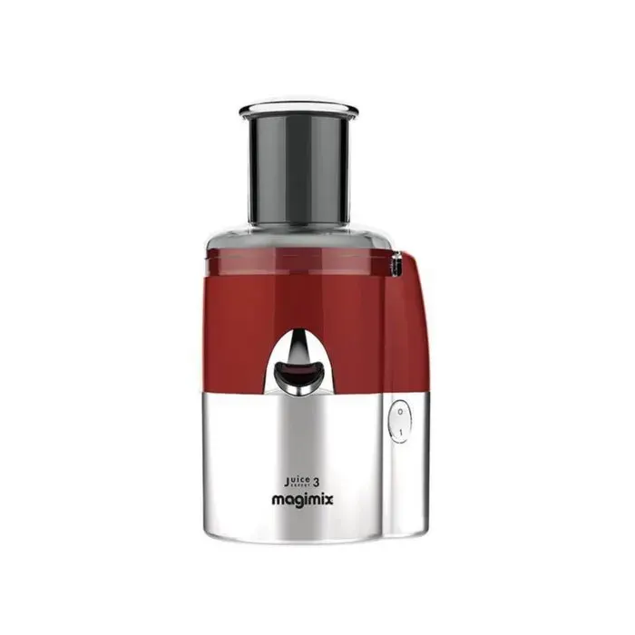 Magimix Juice Expert 3 Extracteur de jus multifonction - Rouge - Chrome