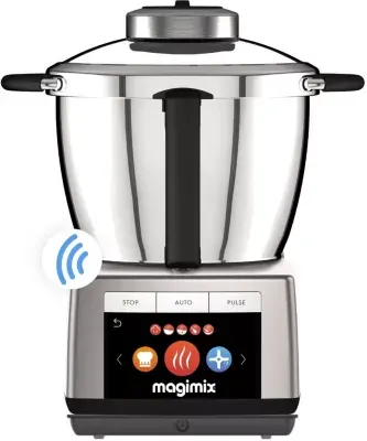 Magimix - Robot Cuiseur Cook Expert Connect Chrome 18913 — coloris Platine