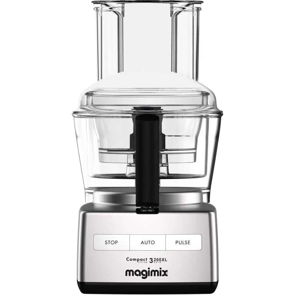 Magimix - Robot Multifonction Cs 3200 Xl Chrome Mat 18371f — vue 2