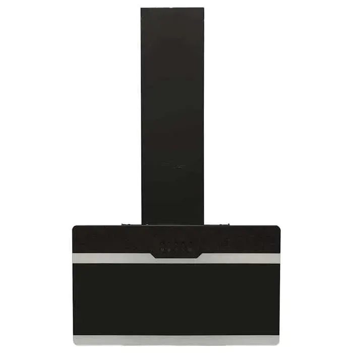 Magnifique Hotte murale 60 cm Acier et verre trempé Noir - design polyvalent - pour maison - Noir 8.38 kg 2026_160878
