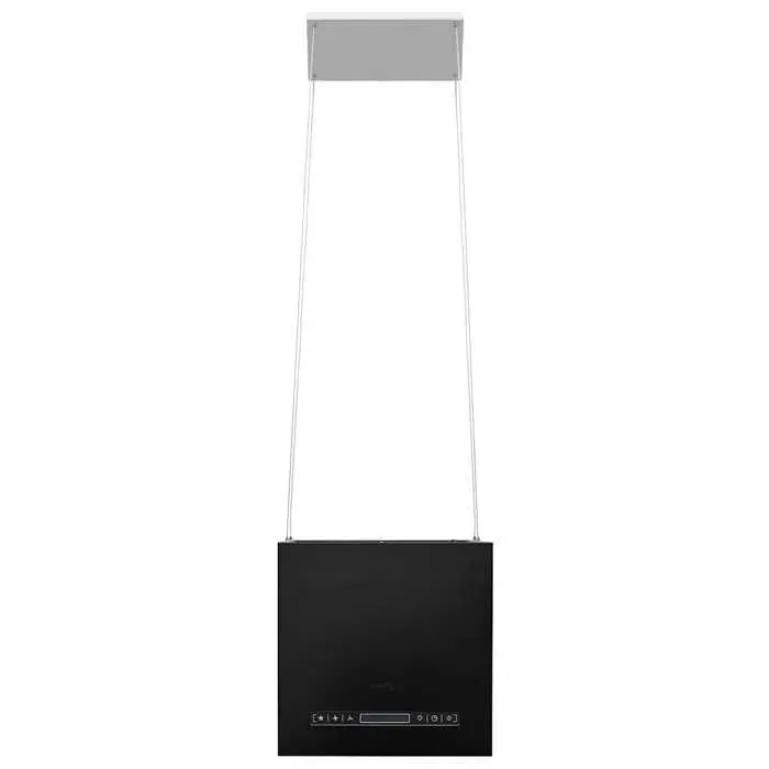 Magnifique Hotte suspendue à LCD tactile 37 cm Acier enduit de poudre - design polyvalent - pour maison - Noir 11.56 kg 2026_147595