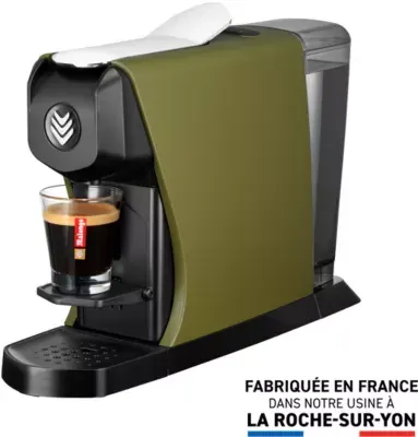 Malongo - Cafetière À Dosette Eoh Kaki Mat