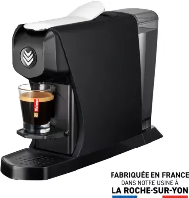 Malongo - Cafetière À Dosette Eoh Noir Mat