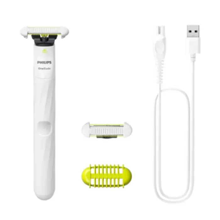 Manche OneBlade Intimate - PHILIPS - QP1924/30 - sabot corps 3 mm - 30 min autonomie - rechargeable