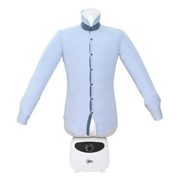 Mannequin à air chaud - B.LIVING - DRY MAGIC - 2-en-1 chemise et pantalon - sèche et repasse - blanc