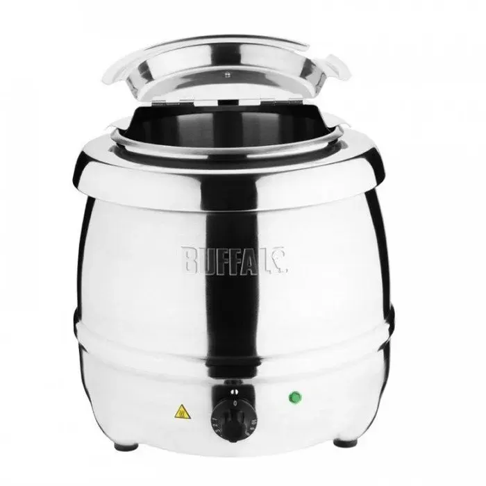 Marmite à soupe électrique PRO 10 Litres tout inox 450 W 220 V - MONO