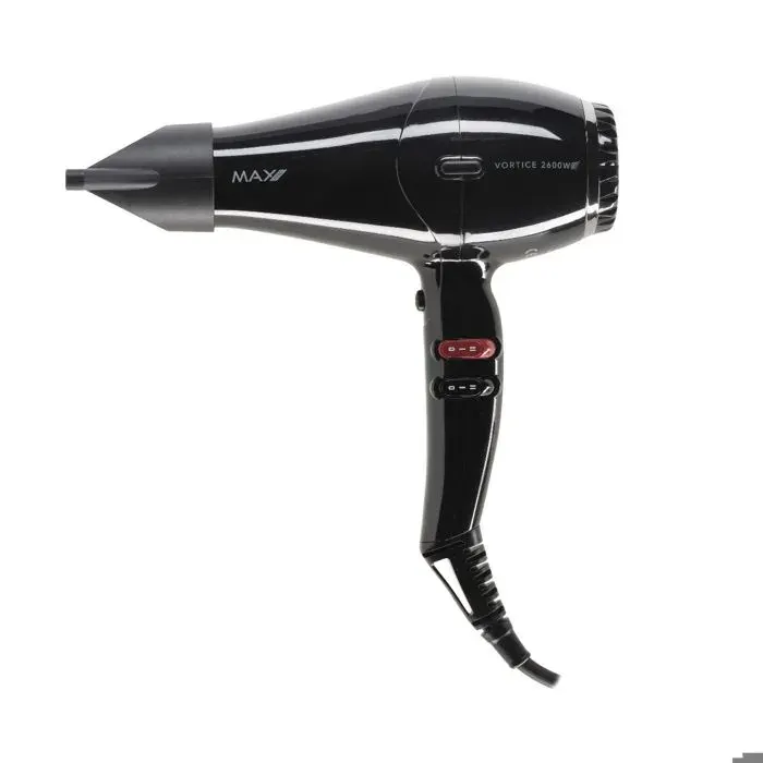Max Pro Vortice Hairdryer Zwart 2600W