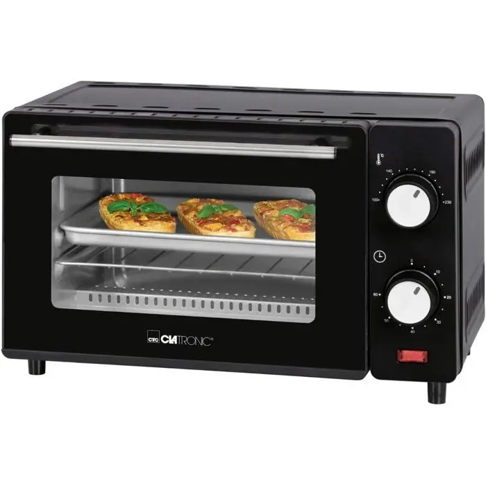 Mb 3746 Mini-Four Capacité 8 Litres Chauffage De Voûte Et De Sole Minuterie 60 Minutes Avec Signal De Fin De Cuisson Noi[PE559]