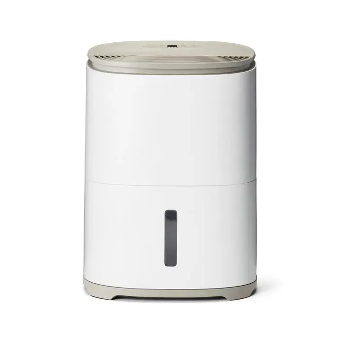 Meaco Arete One 6L Warm Pebble - Déshumidificateur silencieux et purificateur dair (6 L/j réservoir 18 L)