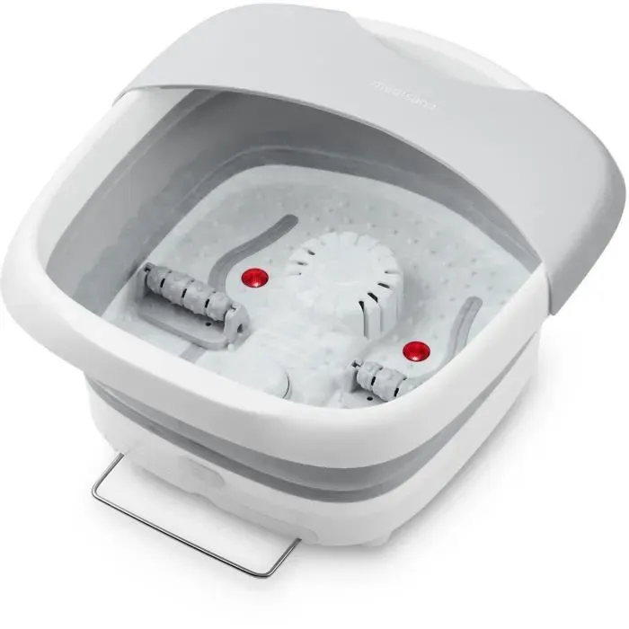 MEDISANA - FS 886 - Spa pour les pieds pliable - Chauffage rapide 45°C - 3 access interchangeables