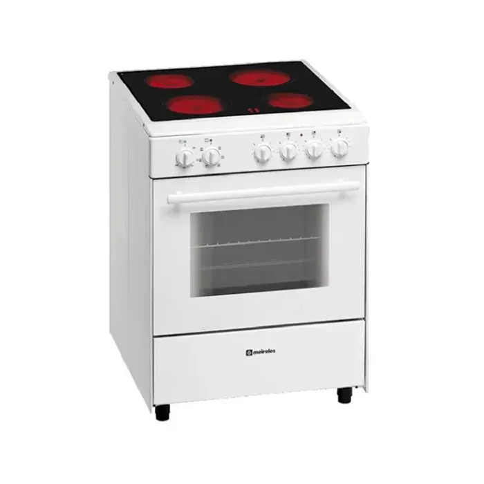 Meireles E604W.1 Cuisinière électrique blanche 55L 4 zones