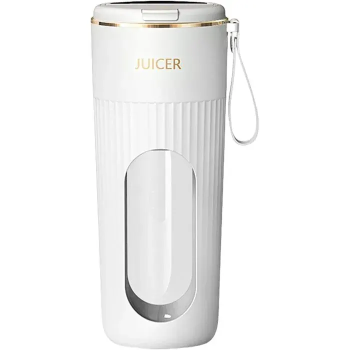 Mélangeur voyage 340 ml rechargeable tasse jus compacte smoothies portable pour dépements Label