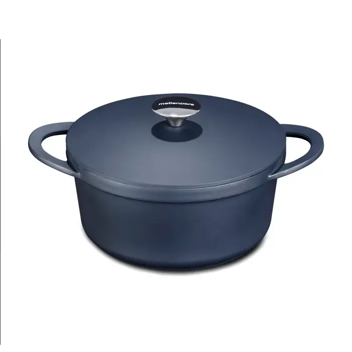 Mellerware – Faitout Cuking! 20 cm Aluminium forgé Antiadhésif Tous feux + four Sans PFOA/PTFE Bleu