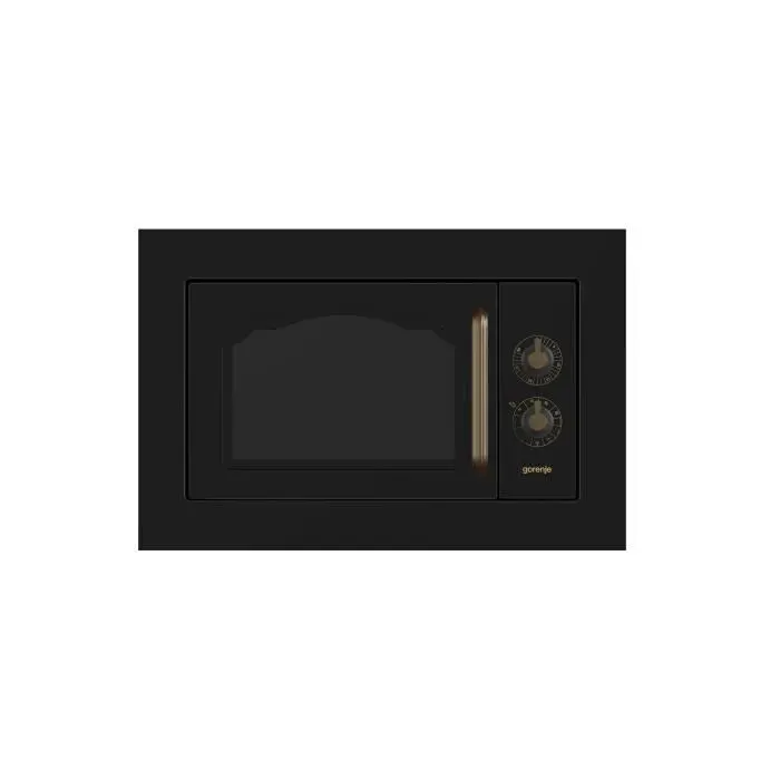 Micro-onde combiné Gorenje BM235CLB - 23 L - 800 W - Rotatif - Noir