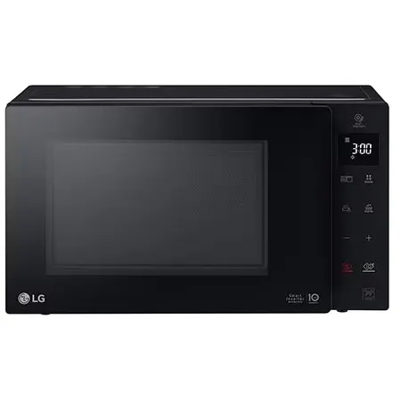 Micro-onde grill LG MH7235GIB Noir — vue 2