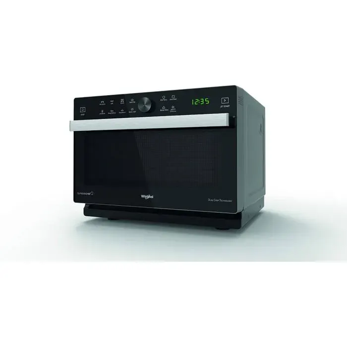 Micro-ondes autonome noir - Whirlpool - Capacité 33 l - Puissance micro-ondes 900 W - Puissance gril 1200 W — coloris Noire