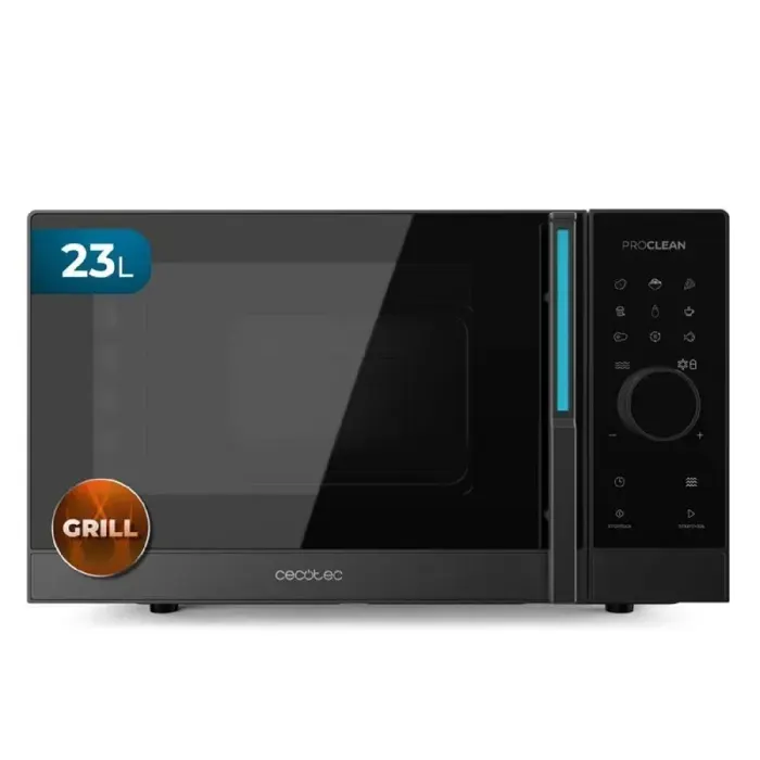 Micro-ondes avec grill - CECOTEC - ProClean 5130 - 23 L - 800W/1000W grill - Commande numérique 8 programmes — coloris Noir