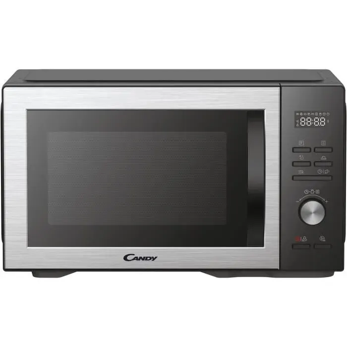 Micro-ondes CANDY Essenza CMCA29EDLB 1000W 29L Digital Noir - Combiné à chaleur tournante - 5 Niveaux de Puissance -10 Menus Aut