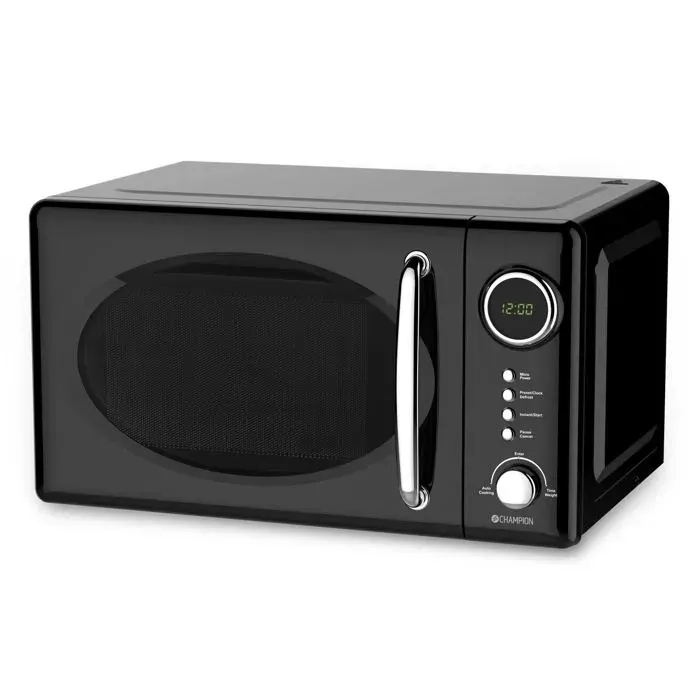 Micro-ondes - CHAMPION - MW025 - 20L - 700W - Rétro Noir