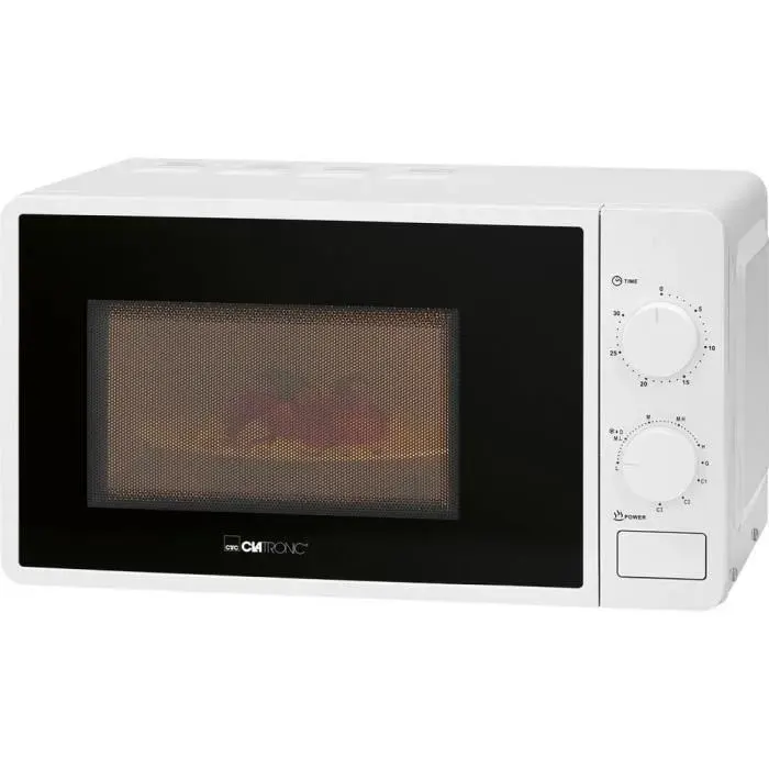 Micro-ondes - CLATRONIC - MW 791 - Blanc - 700 W - 20 L — coloris Blanche