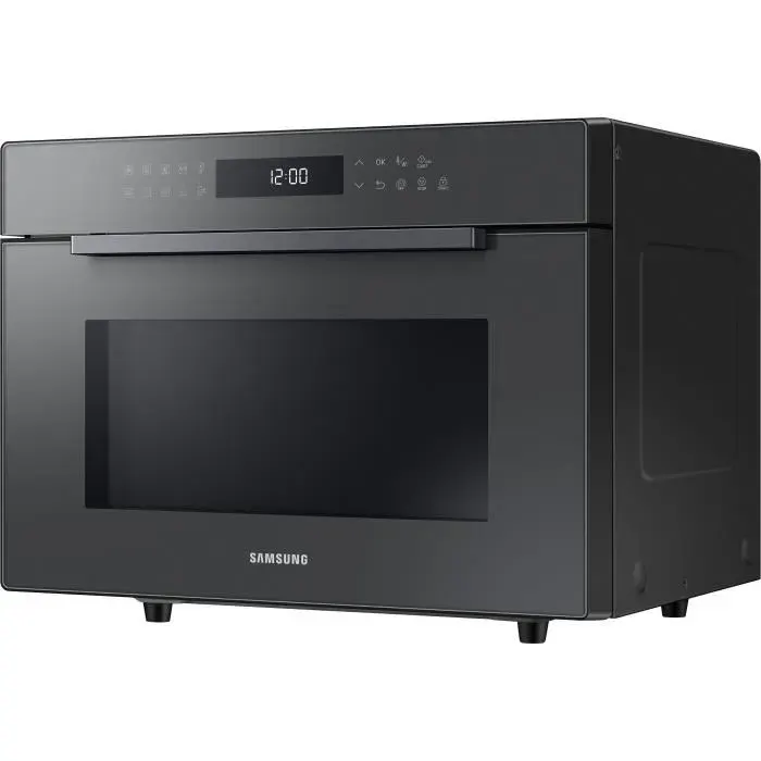 Micro-ondes Combiné 35L - SAMSUNG - MC35R8088CC - Charbon - 528 x 404 x 481 cm - Fonction Air Fry™