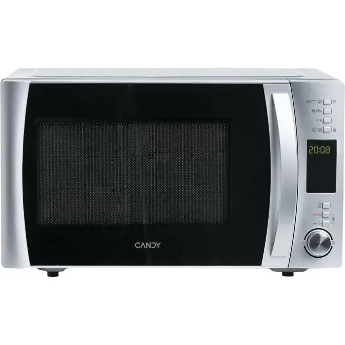 Micro-ondes combiné inox - Candy - 30 L - 900 W - Puissance gril 1000 W - 10 niveaux de puissance