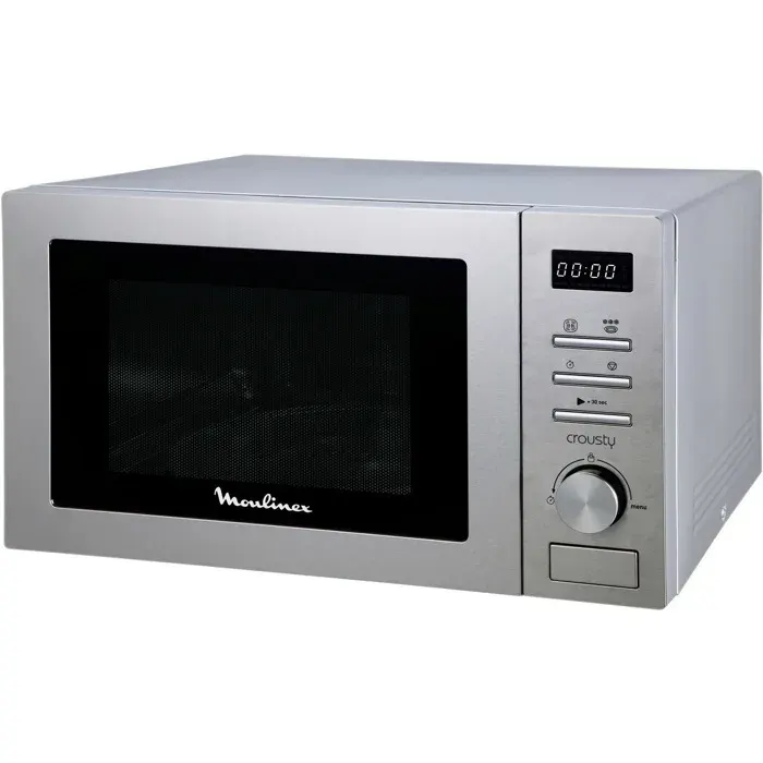 Micro-ondes combiné posable Moulinex Crousty MO32ECSL 1000 W Gris — vue 3