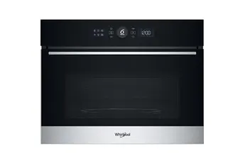 Micro-ondes combiné Whirlpool WWMW57DHMXF Inox — vue 2