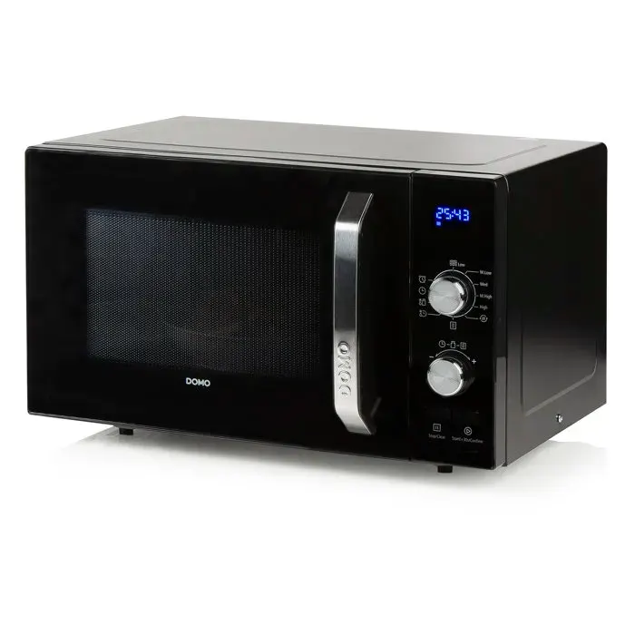 Micro-ondes - DOMO - DO2924 - Noir - 485 x 408 x 293 cm - 23L - 800 W - Monofonction - 5 niveaux de puissance