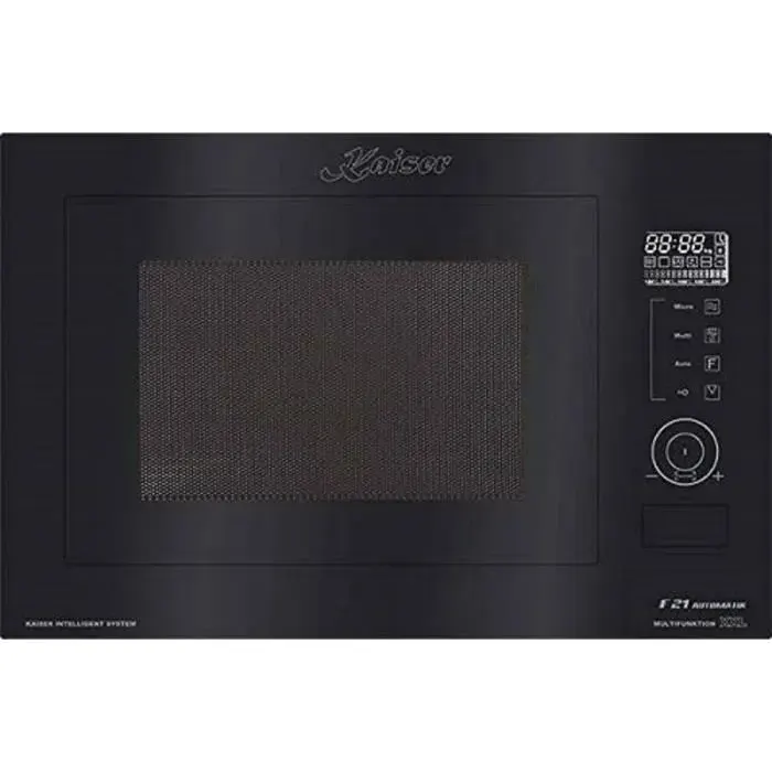 Micro-ondes encastrable - Kaiser - EM 2510 - Noir verre - 25L - Multifonctions avec gril