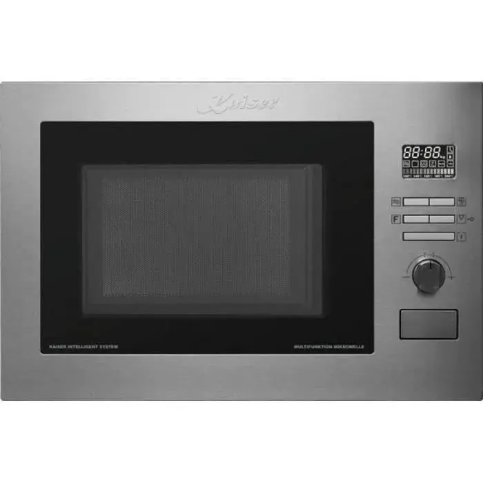 Micro-ondes encastrable - Kaiser - EM 2520 - 25 L - Acier inoxydable - 21 fonctions de cuisson