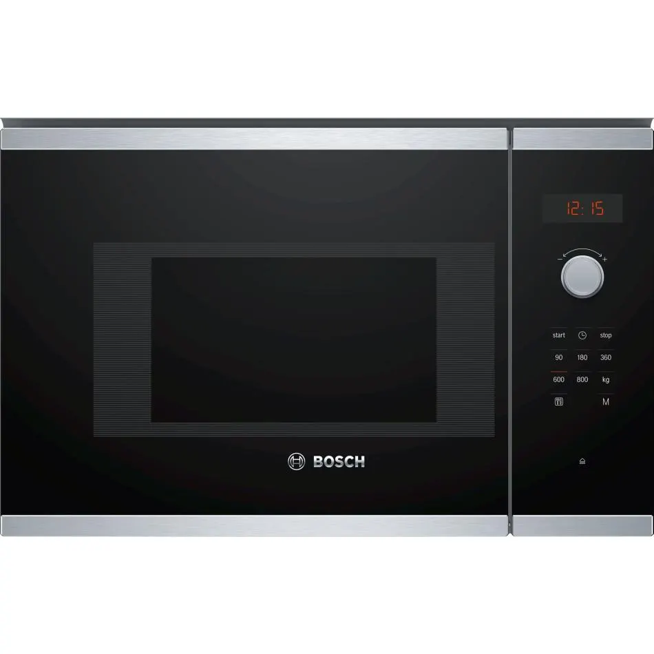 Micro-ondes encastrable monofonction BOSCH BFL523MS0 — coloris Inox