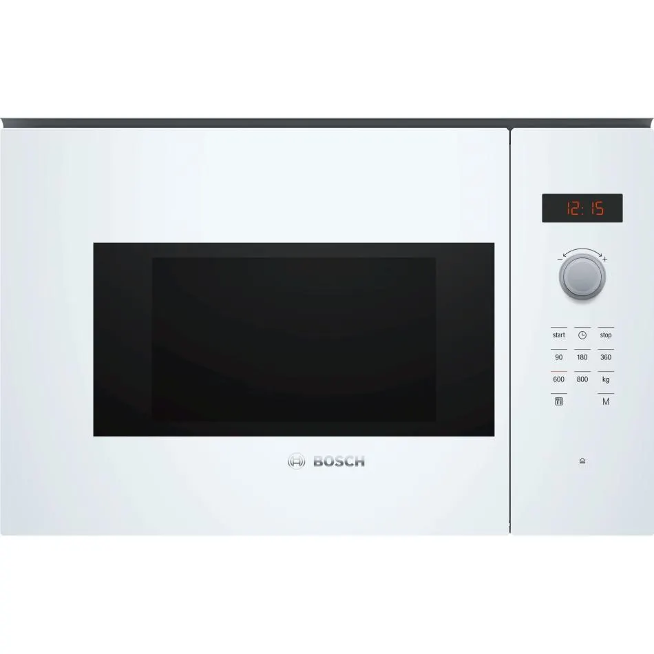 Micro-ondes encastrable monofonction BOSCH BFL523MW1F — coloris Blanc