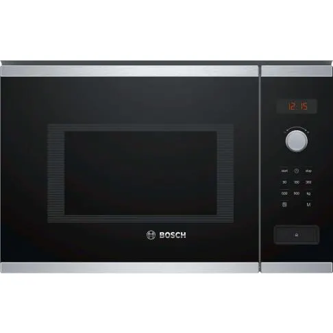 Micro-ondes encastrable monofonction BOSCH BFL553MS0 — coloris Inox