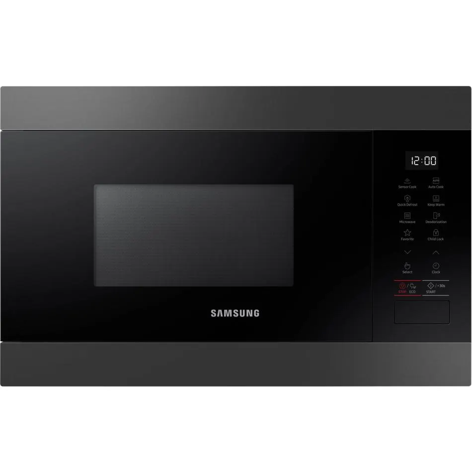 Micro-ondes encastrable monofonction SAMSUNG MS22M8274AM — coloris Carbone