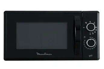 Micro-ondes et gril à posable Moulinex MO20MGBL 800 W Noir — vue 2