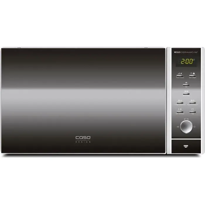 Micro-ondes grill CASO MCG 25 - 25 L - 900 W - Argent