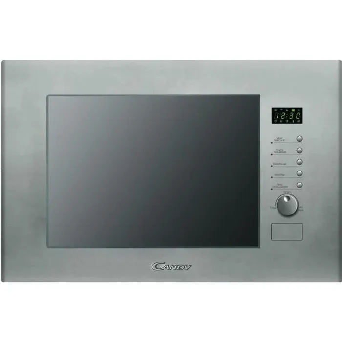 Micro ondes grill encastrable - CANDY MIC 20 GDFX - Inox - 20 L - 800 W - Grill 1000 W