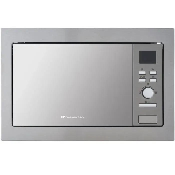 Micro-ondes grill encastrable CONTINENTAL EDISON CEMO25GE2 Silver L595 x H388 x P40 cm 25L