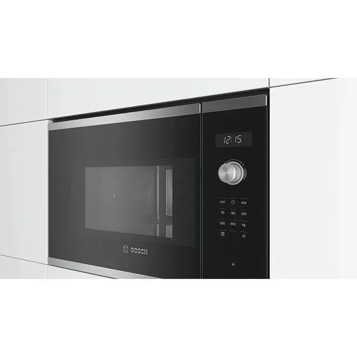 Micro-ondes intégrable - BOSCH - BFL554MS0 - 25L - AutoPilot7 - Blanc