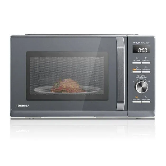 Micro-ondes Inverter TOSHIBA MW3-AM25PFI(MG) - 25L - 900 W - 86KG - 469 x 365 x 28 - Gris morandi