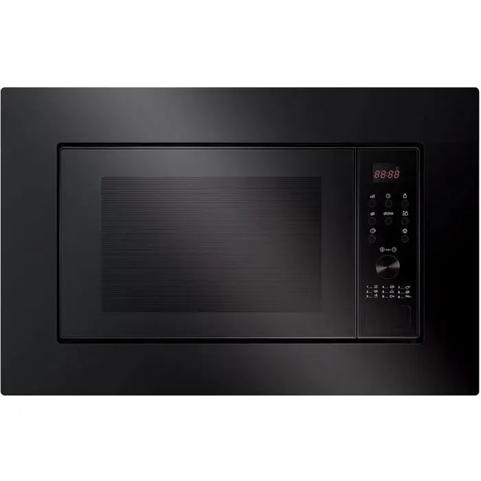 Micro-ondes noir - Amica - EMW 13170 S - 20 l - 900 W - 9 programmes - 9 niveaux dénergie - Réchauffage automatique — coloris Noire