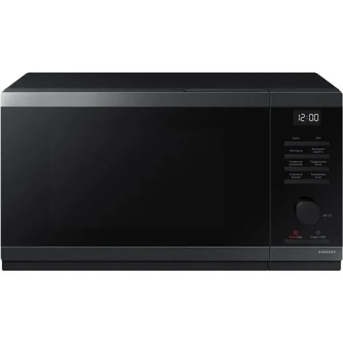Micro-ondes noir - Samsung - 23 l - 800 W - Gril 1100 W - Affichage numérique - Cuisson automatique