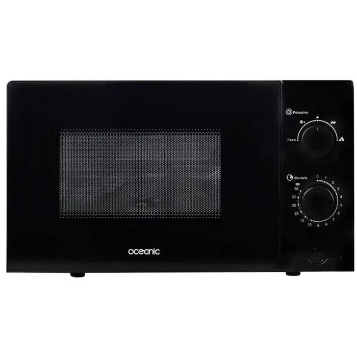 Micro-ondes OCEANIC MO20B11 Noir l 454 x H261 x P326 cm - 20L
