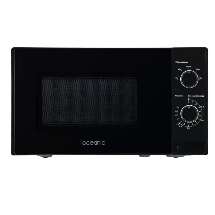 Micro-ondes - OCEANIC - OCEAMO20B12 - 20L - noir - Monofonction — coloris Noire