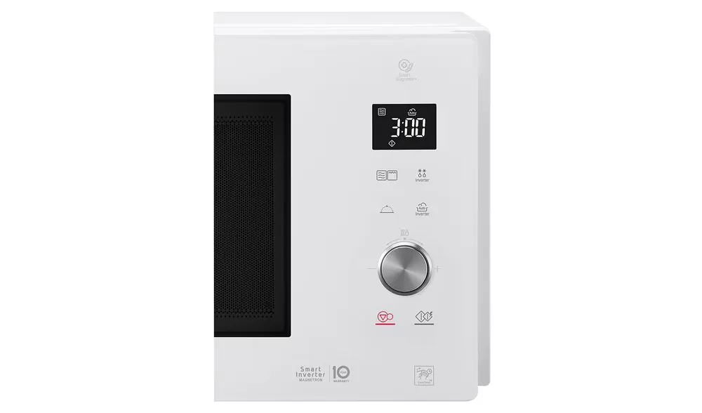 Micro-ondes pose libre LG MH7265DDH - 32L - 1200W - Blanc — vue 12