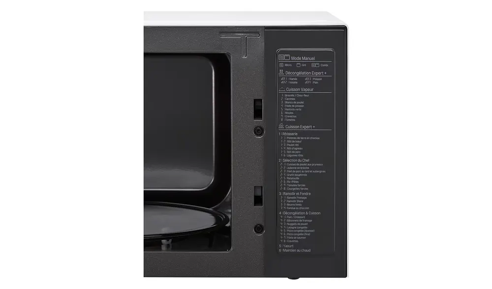Micro-ondes pose libre LG MH7265DDH - 32L - 1200W - Blanc — vue 11